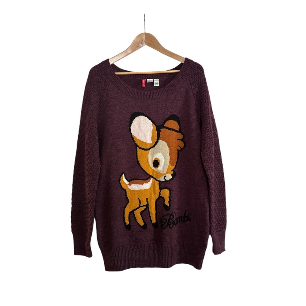 H&M Disney Bambi Sweater Size 12